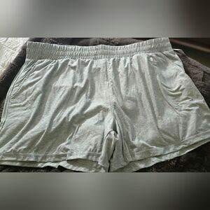 Athletic Works Women's Green Athletic Shorts